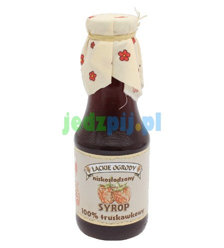Syrop truskawkowy niskosłodzony 500ml tłocznia maurera